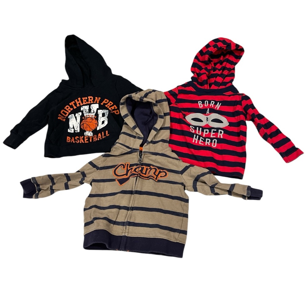 Bundle of 6-9 Month Hoodies